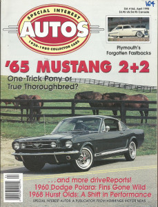 SPECIAL-INTEREST AUTOS 1998 APR - 2+2 'STANG,HURST/OLDS